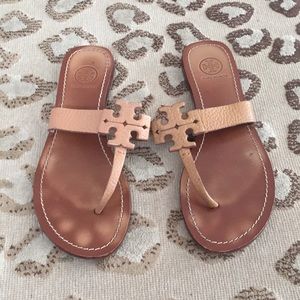 Tory Burch Moore Leather Thong Sandal